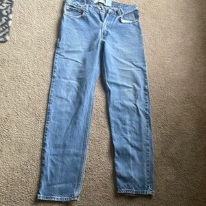 Levi Strauss & CO. Mens jeans. W32 L34 used worn condition with stain’s.